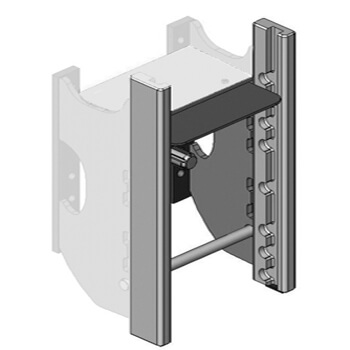 Anhängeböcke Weite 330 mm