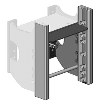 Anhängeböcke Weite 390 mm