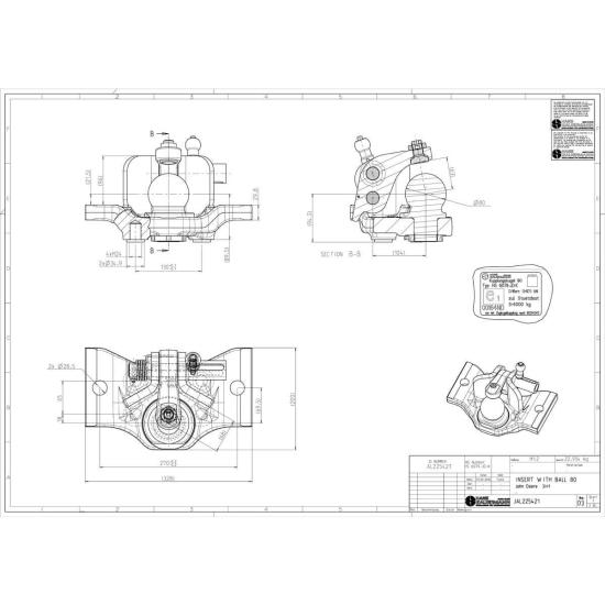 Sauermann Anhängerkupplung HS6079-JD | John Deere 3 in 1 System