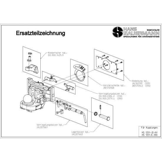 Verstellscheibe inkl. Griff für Höhenverstellung JAL212086