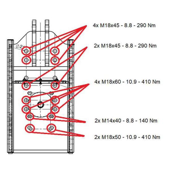 Scharmüller Lagerblock K80 Deutz-Fahr/Favorit | 330mm