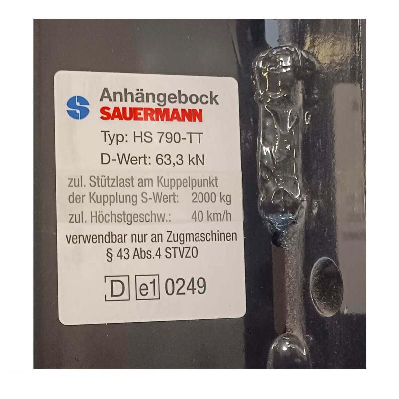 Sauermann Anhängebock HS 790-​TT | C48126114