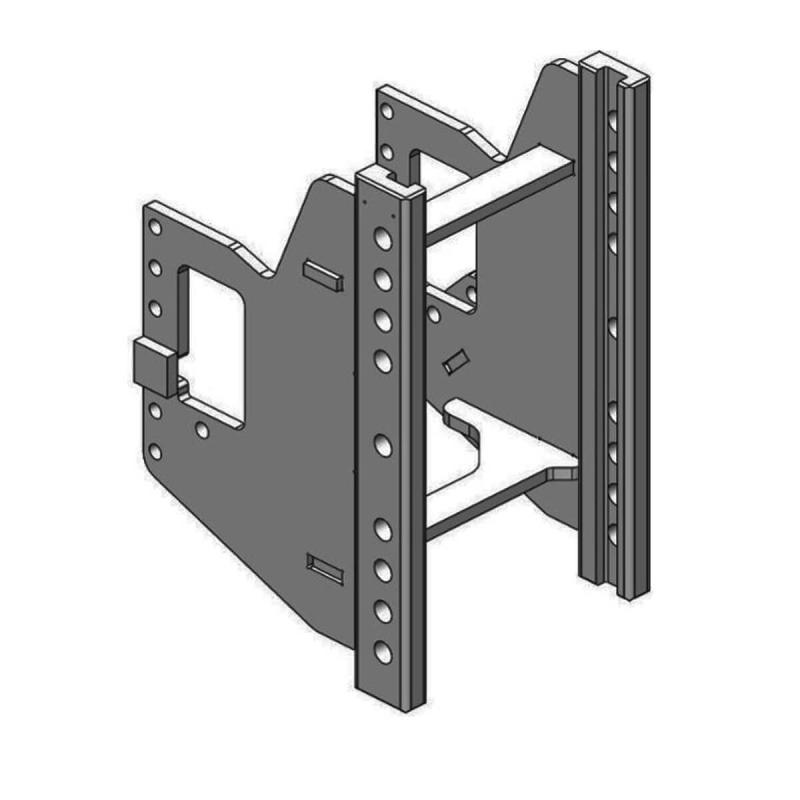 Scharmüller Anhängebock für Case B/C mit HS 1700 | 330mm