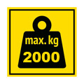 Anhängebock max. zul. Stützlast 2.000 kg