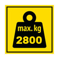 Anhängerkupplung miz max. zul. Stützlast 2.800 kg