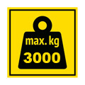 Anhängerkupplung max. zul. Stützlast 3.000 kg