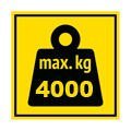 Anhängerkupplung max. zul. Stützlast 4.000 kg